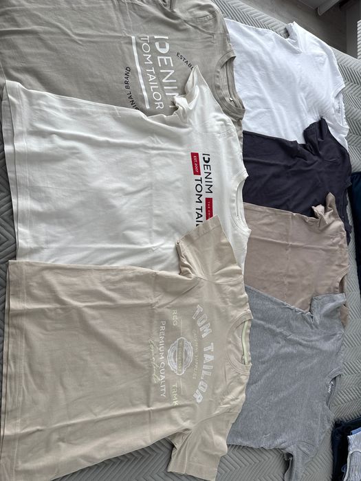 T-shirty męskie, rozmiar S.