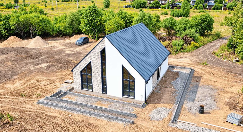 Одноповерховий котедж 110 кв.м від забудовника, 15 хв до Києва, є ГАЗ