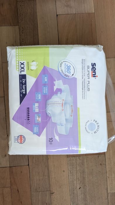 Pampersy Seni Super Plus XXL