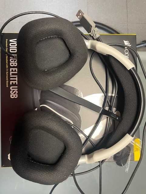 Corsair Void Elite RGB USB Headset 7.1 Branco