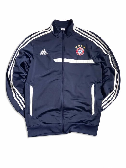 Vintage Bluza Rozpinana Adidas FC Bayern Monachium 13/14 R. L