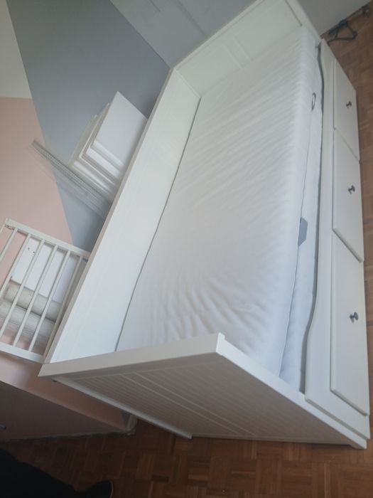 Sofa cama ikea com dois colchões