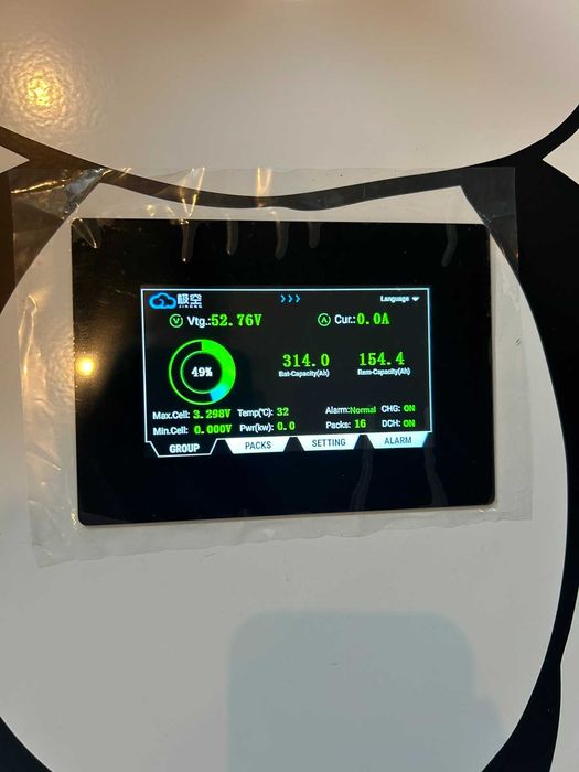 Батарея акумуляторна Braun Power 16кВт 51.2V 314Ah LiFePO4 (Панда)