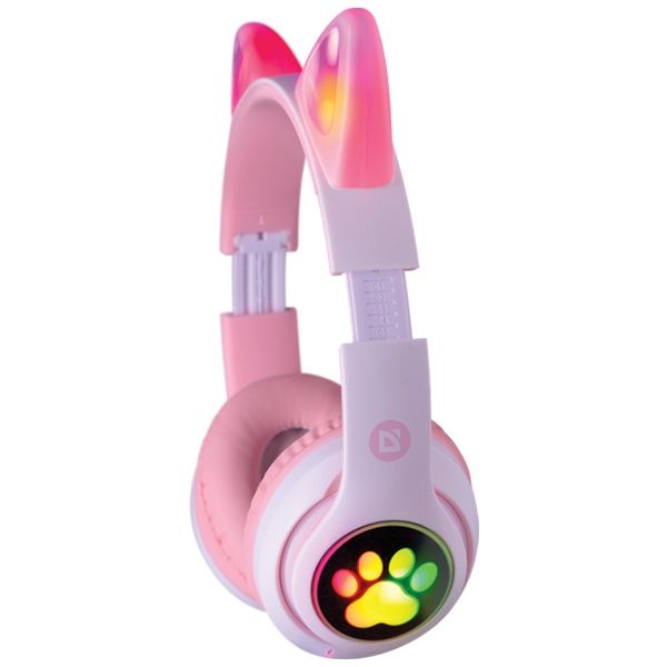 Defender słuchawki Bluetooth FreemotionB585 Led różowy/pink (63585)