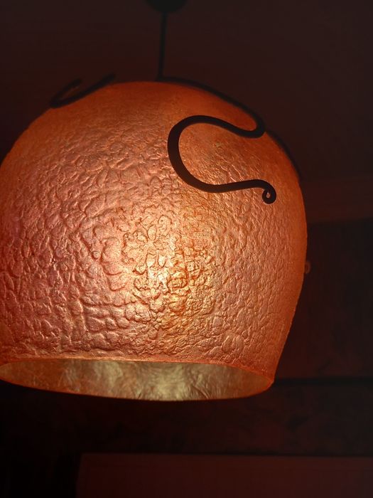 Candeeiro de teto gato preto