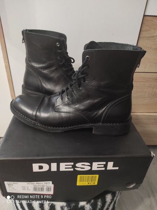 Buty męskie skórzane Diesel 45