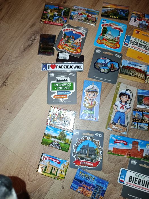 Magnesy na lodówkę