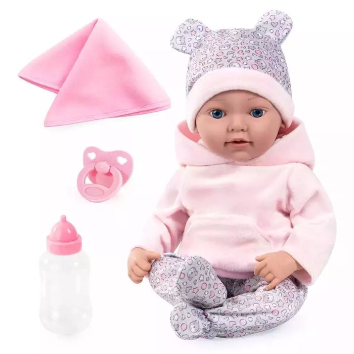 Lalka Reborn Baby 38cm z akcesoriami. Bayer. Nowy Produkt