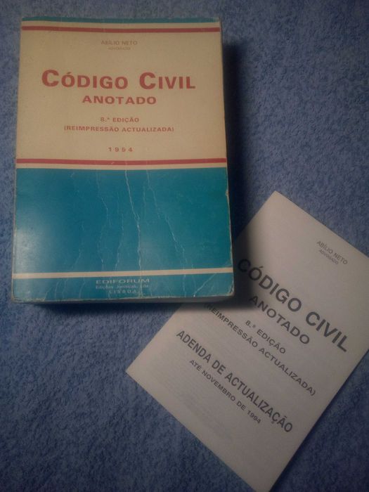 Acervo bibliográfico de Direito Civil / Processo Civil — 4 volumes