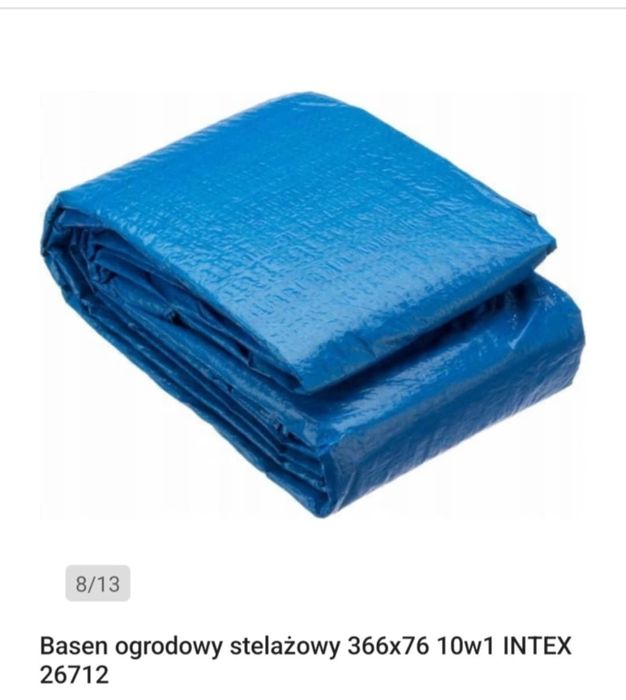 Basen stelażowy do ogrodu