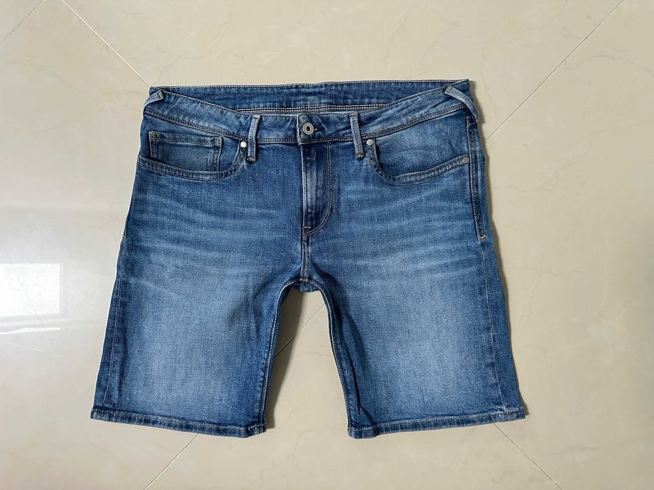 Pepe Jeans W34 Szorty Krótkie Spodenki Piękne