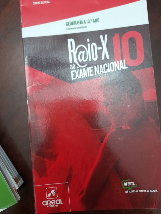 Manual + caderno de atividades + livro preparação para exame - Raio X