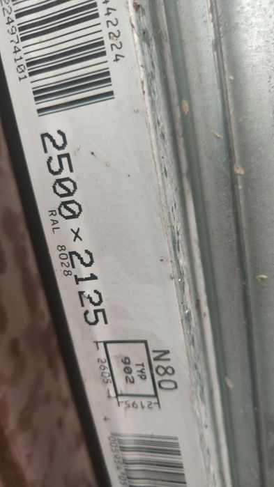 Sprzedam bramę Hormann uchylną ocieploną