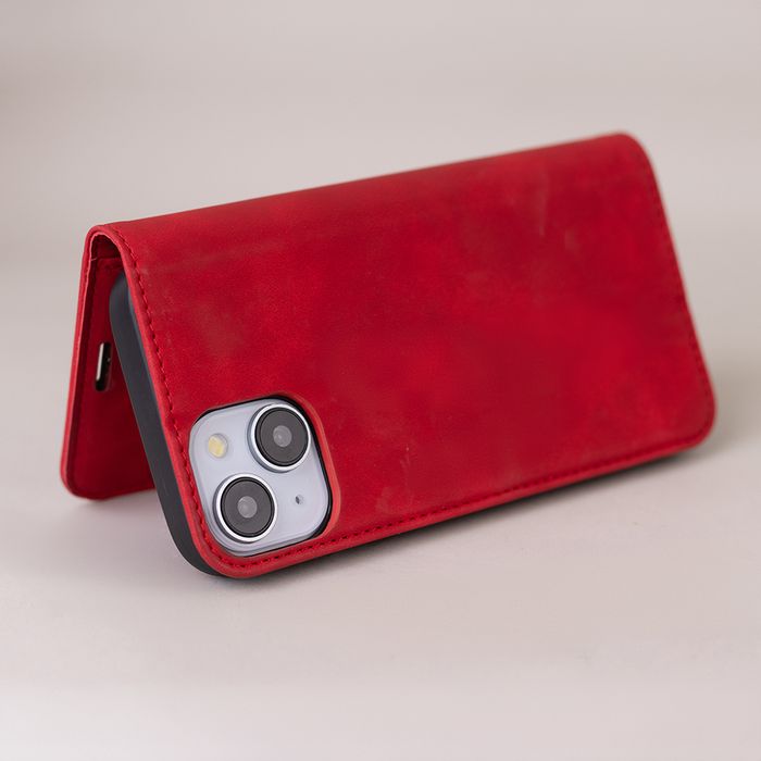 Etui Smart Suede do Samsung Galaxy A57 5G czerwone