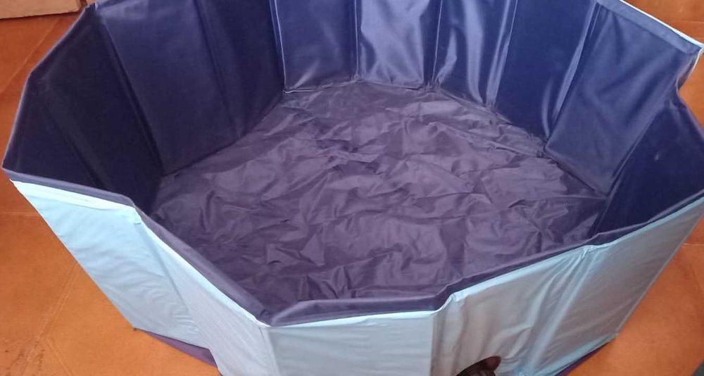 Piscina para cães - tamanho pequeno ou pequeno médio