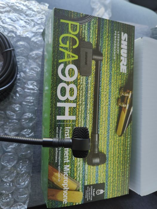 Новий Мікрофон Shure PGA98H-XLR для духових
