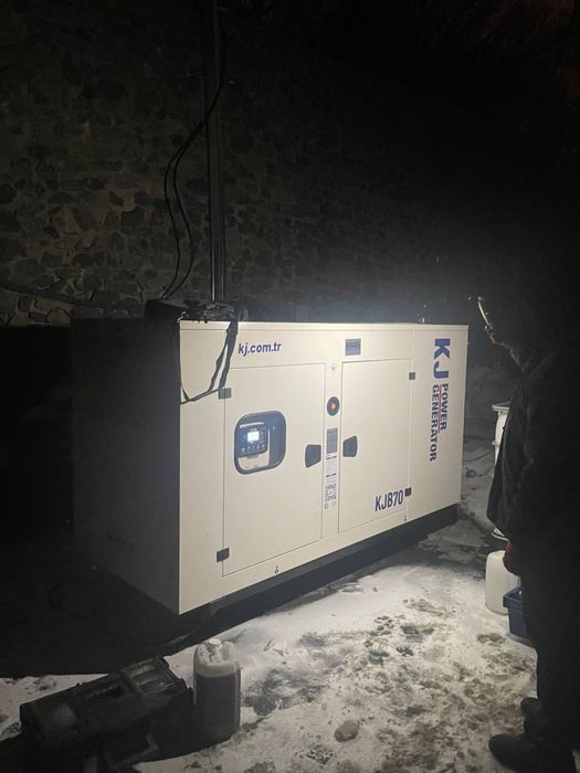 Промисловий дизель генератор 44кВт