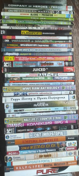 Ігри пк ( РС) CD диски