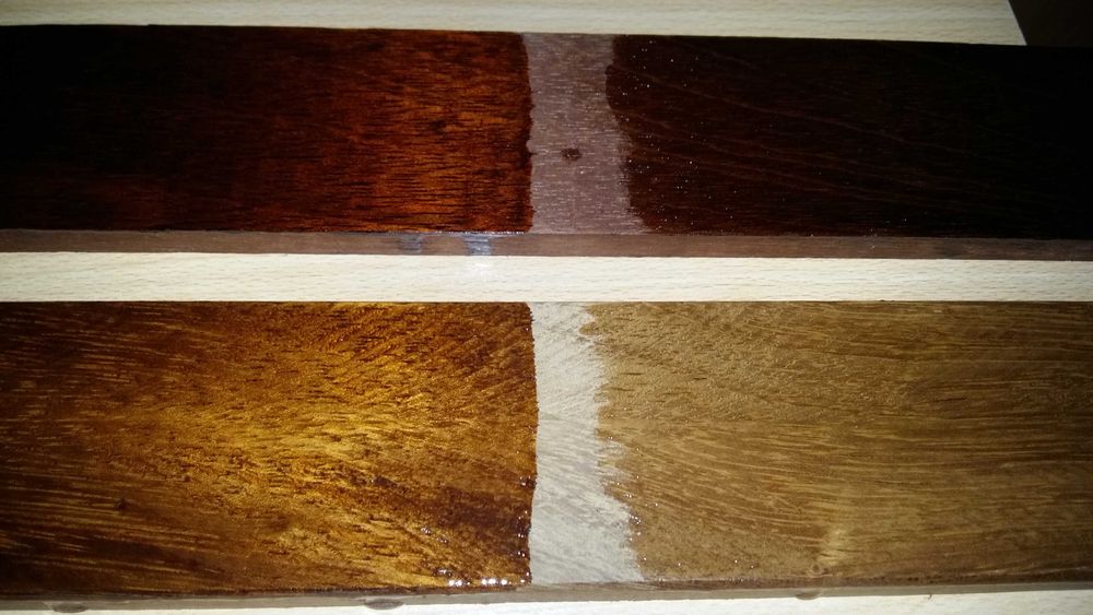 Afagamento e envernizamento