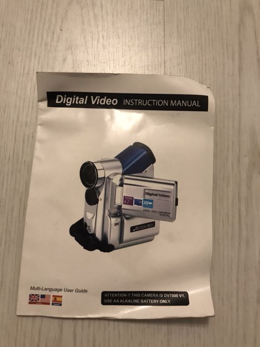 Máquina Digital MX7000 para vídeos, tirar fotos com mala de transporte