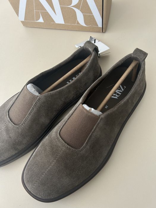 Туфлі мокасини лофери Zara унісекс 39