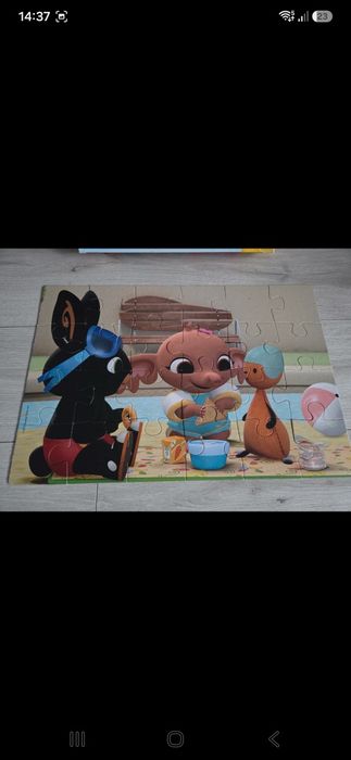 Zestaw puzzli Bing Kubuś Puchatek peppa 2+ 3+ trefl clementoni puzzle