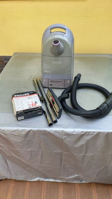 Aspirador Philips Turbo Compact TC 535 + Caixa Original e Sacos