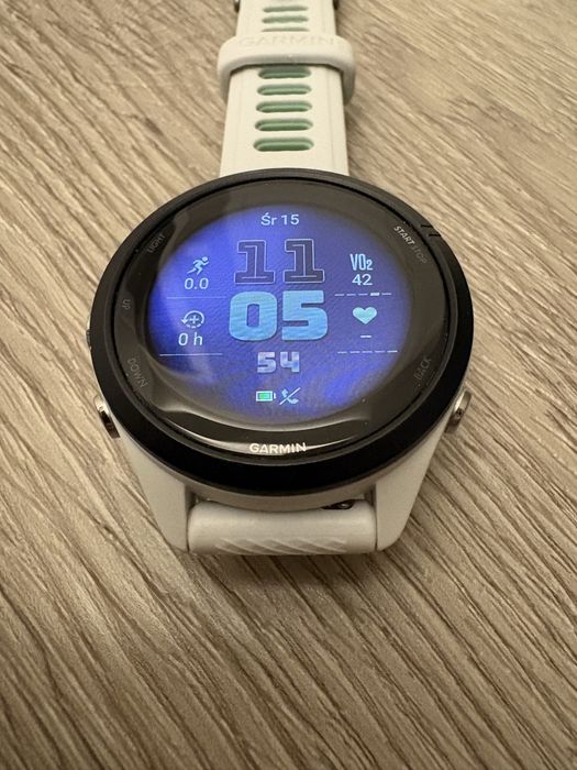 Garmin Forerunner 265S AMOLED (Whitestone) – Jak NOWY / Stan Idealny + Pudełko