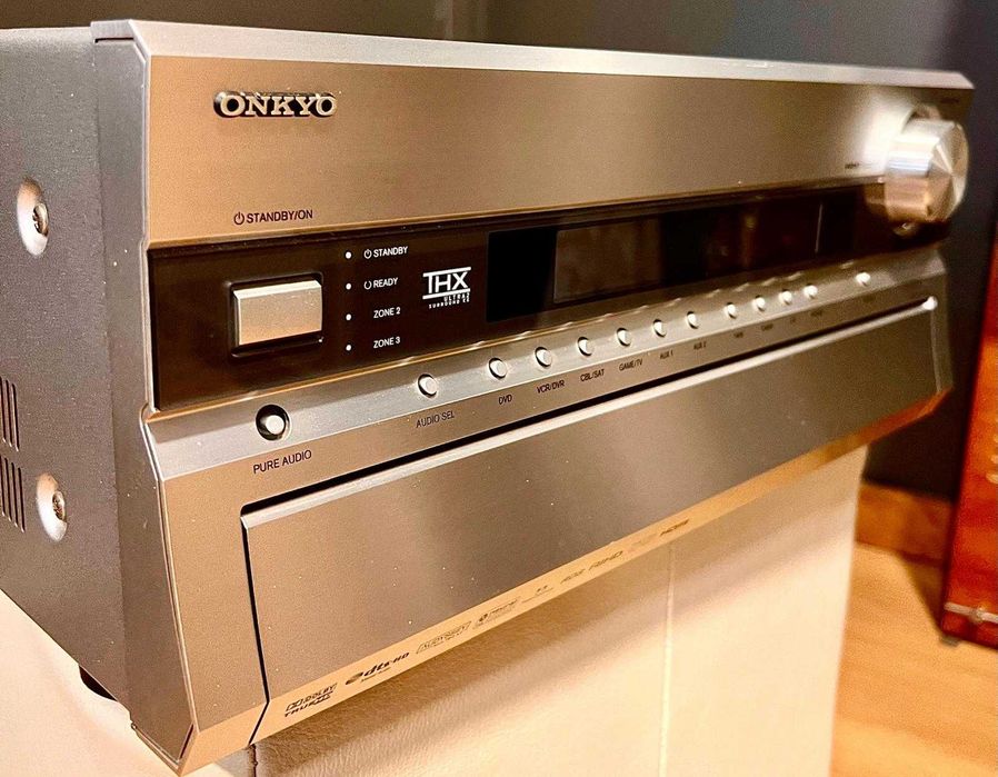 ONKYO TX-SR805 | AV Receiver THX Ultra2 HDMI | construção de referência 23 kgs! | c/ novo