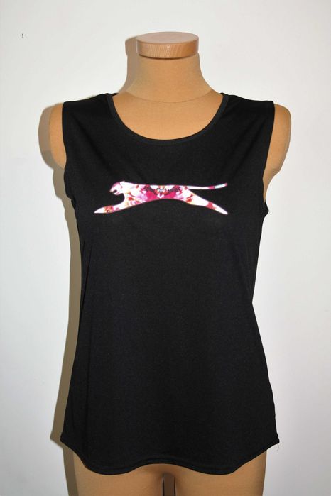 Slazenger Top, Czarny Damski Letni Top Size: 34/S