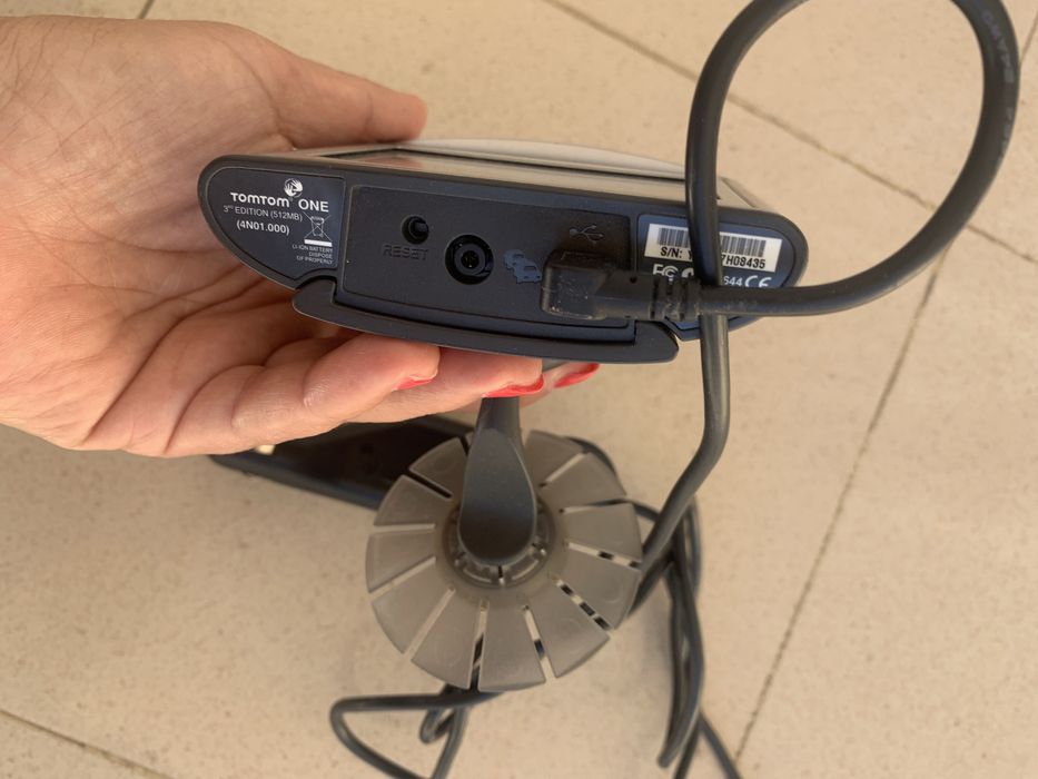 GPS TomTom One a funcionar