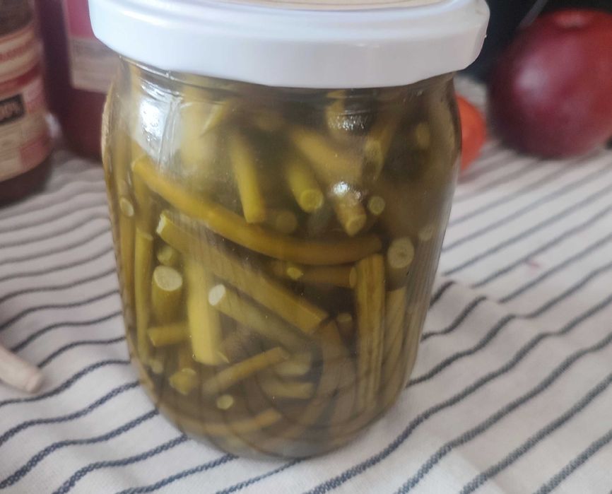 Kiszone pedy czosnku   eko   4 szt