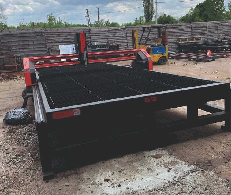 Верстат плазмового різання з ЧПУ 6000х2000