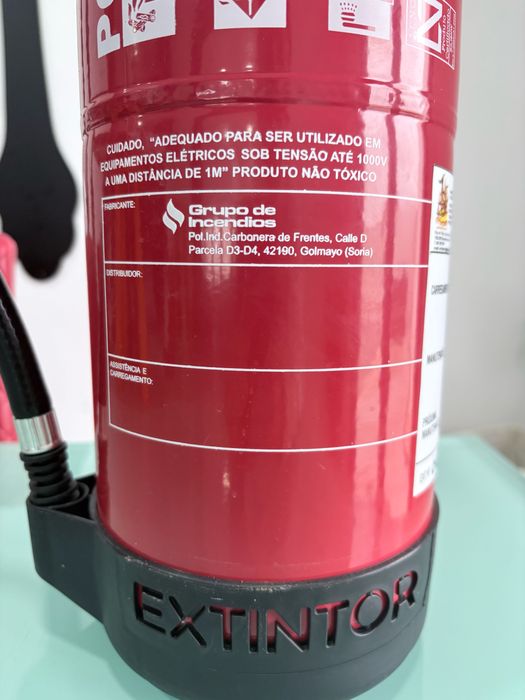 Extintor Pó ABC 6kg Bili 27A 183B C [10]