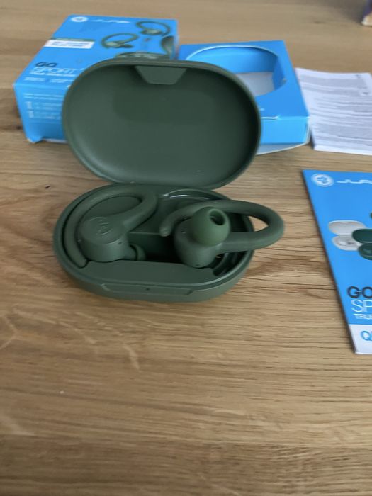 JLab Go Sport olive green sluchawki sportowe