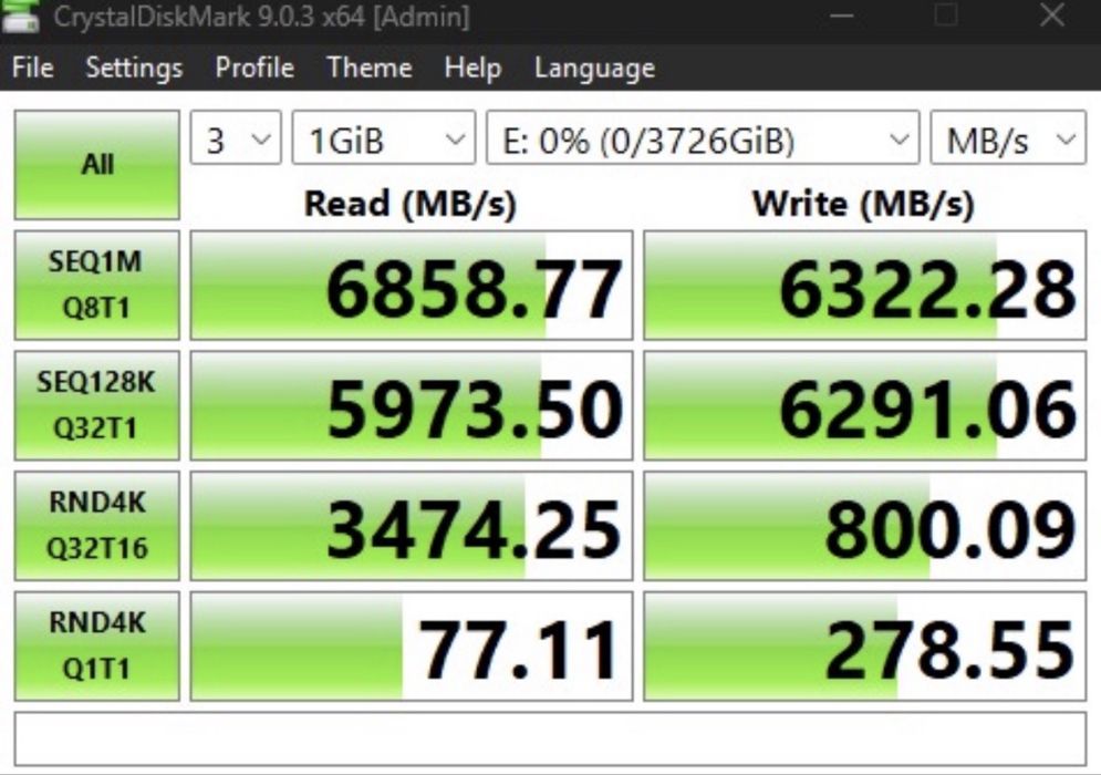 SSD nvme gen 4 crucial P310 4tb