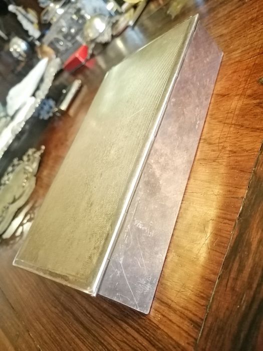 Caixa de relógio Omega - Jezler antiga em prata