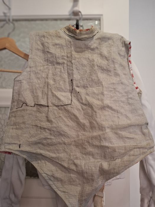 Gilet elétrico esgrima All Star Tam 170, rapaz