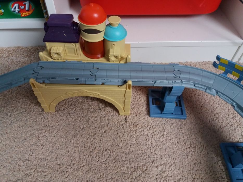 Stacyjkowo Chuggington zestaw kolejki