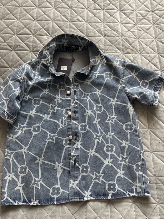 Рубашка сорочка джинсова Louis Vuitton нова