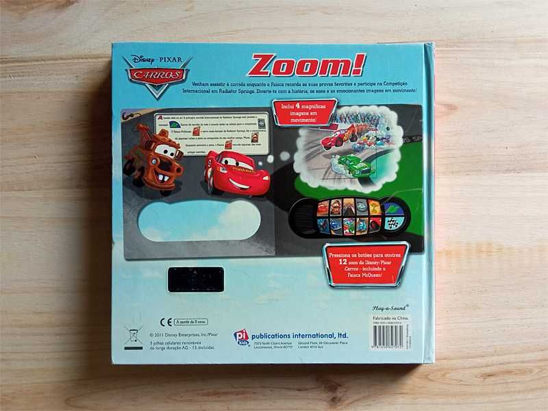 Livro Disney Pixar Carros - Zoom!