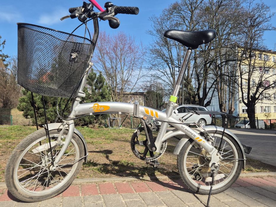 Sprzedam  lekki skladany rower SCAMPER.