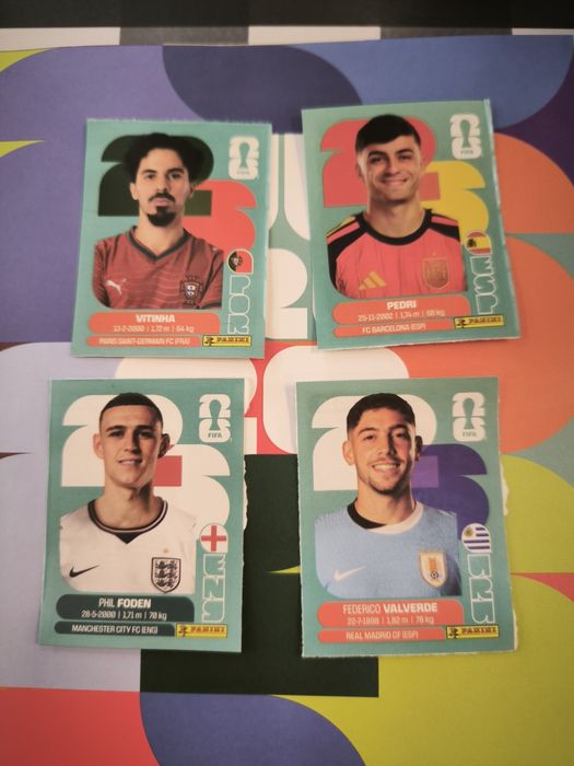 Cadernetas mundial 26 Grande promoção