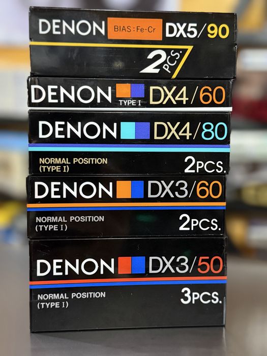 Продам аудио кассеты Denon DX