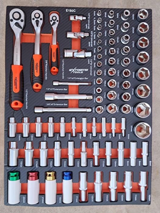 Carrinho kraft Muller 7/7 gavetas cheias de ferramentas