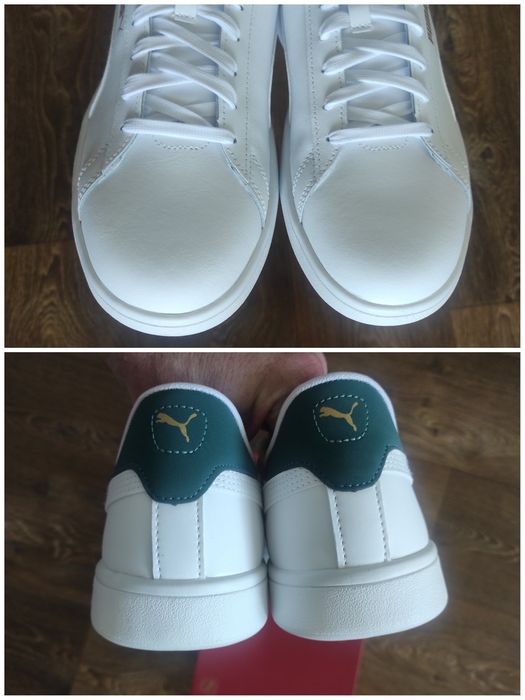 44,5 Puma Smash оригінальні шкіряні кросовки