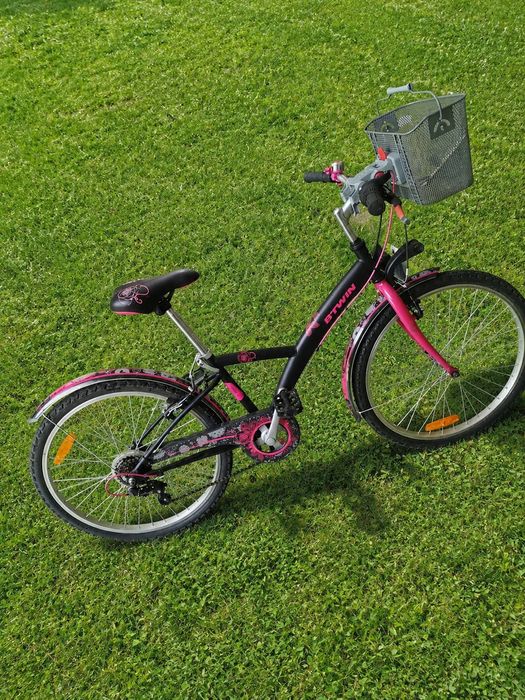 Rower btwin dla dziewczynki 24 całe dziecięcy