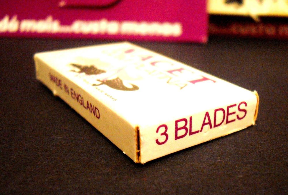 2 X Antigas lâminas Nacet Platina 3 Units Pack