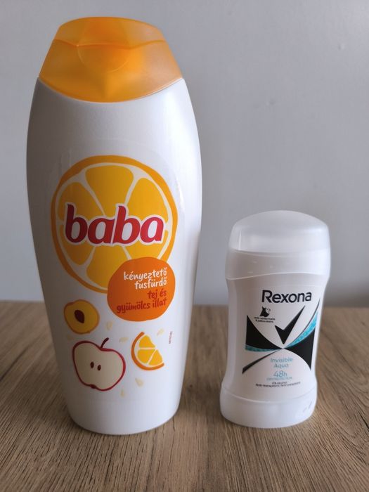 Żel i antiperspirant