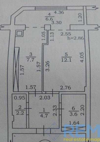 1-room apartment apartment by the address st. Protsenko (area 36,9 m²) - Atlanta.ua - photo 9